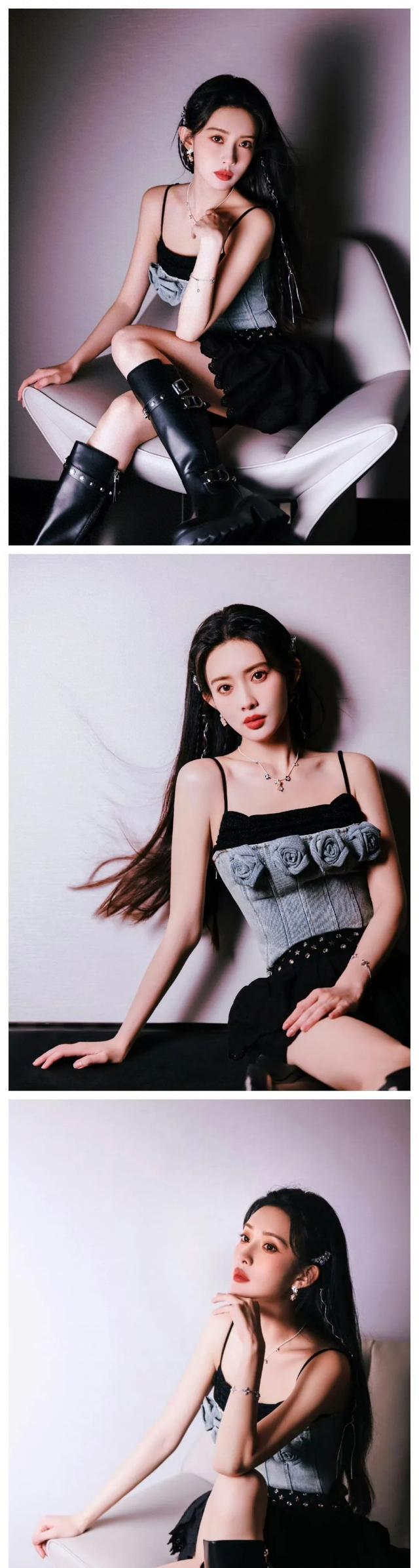 孟子义甜美造型